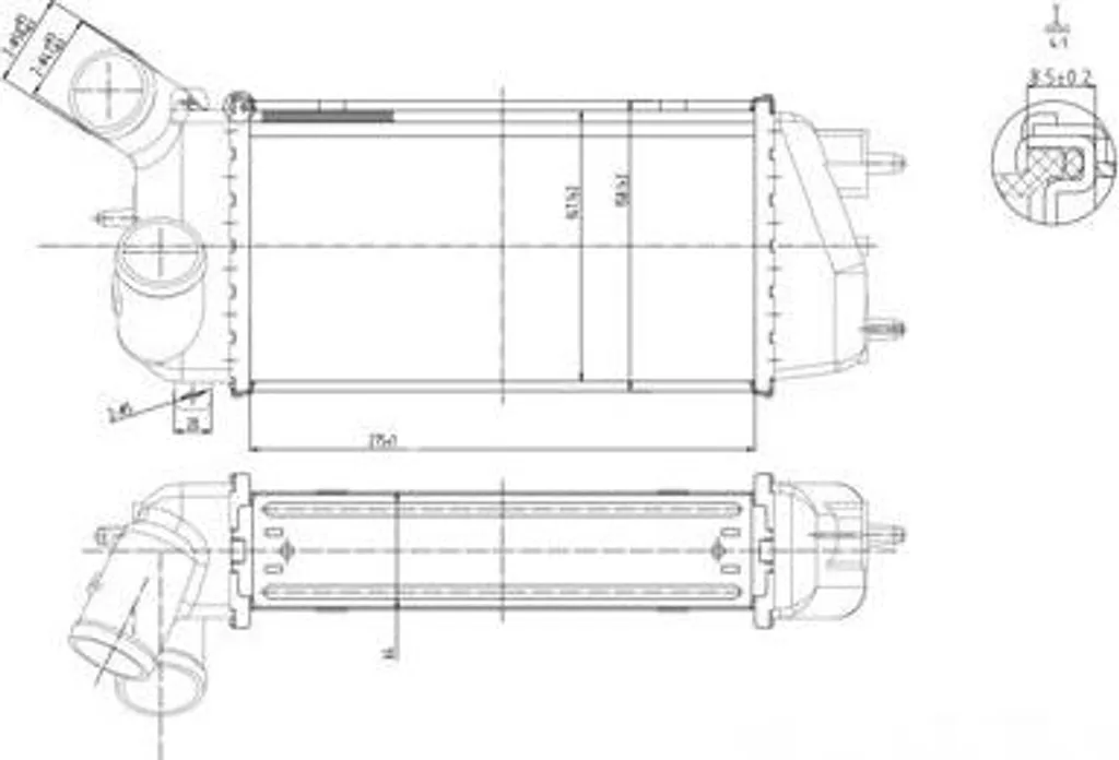 Réparez votre Perte de Puissance avec l'Intercooler HART 612 526 OE 0384G2