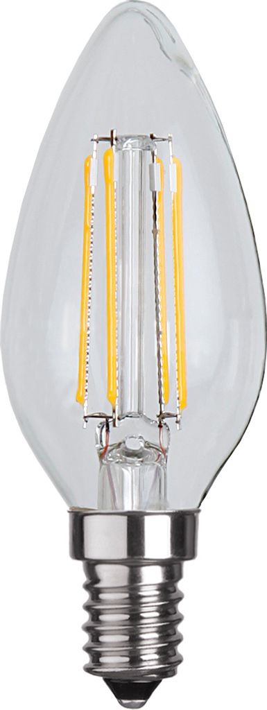 LED Kerzenlampe FILA C35 - E14 - 4W - warmweiss 2700K - 470lm - klar