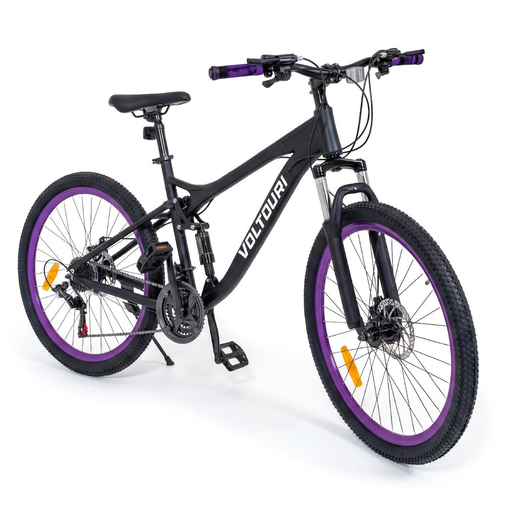 VOLTOURI mountain bike 26” – 21 velocità Shimano – nero Immagine del prodotto 