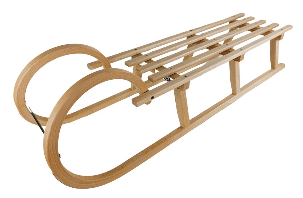 Luge en bois ACRA 125 cm A2044/125 Luge en bois avec siège Image du produit 