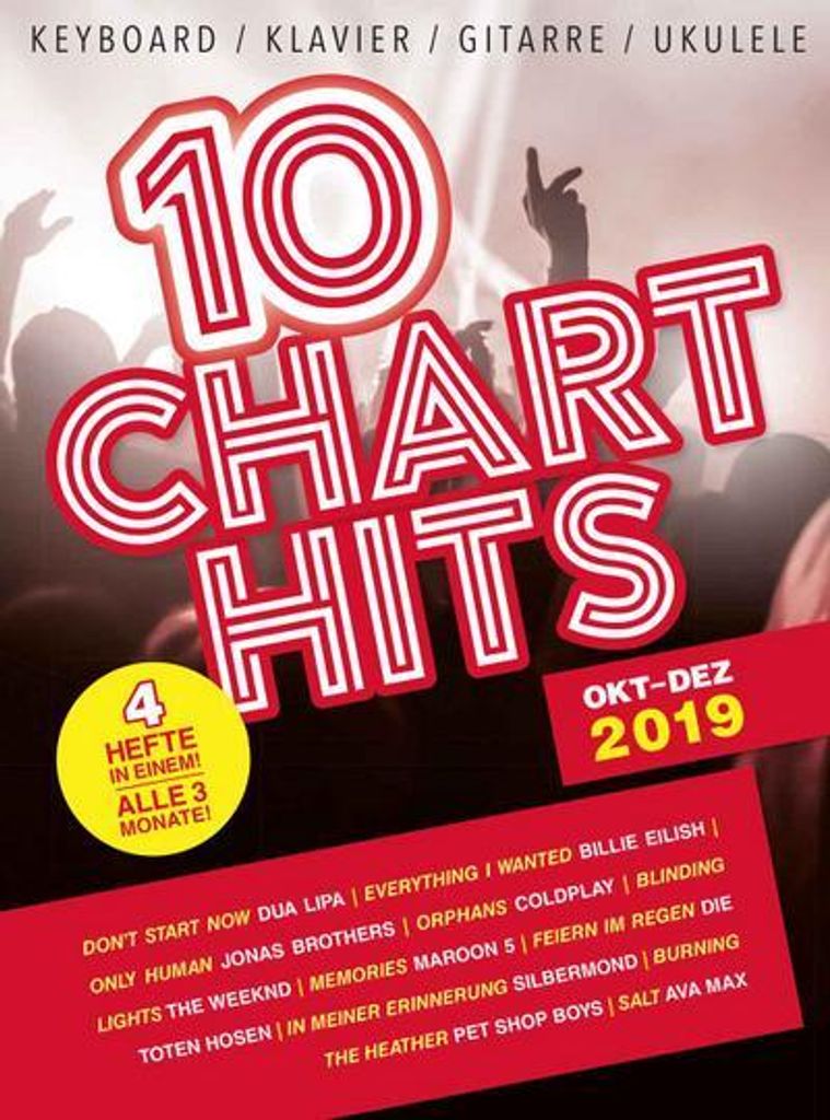 10 Charthits - Oktober bis Dezember 2019