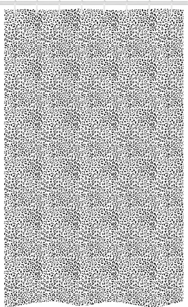 Tenda Doccia 120x180 Animal Print - ABAKUHAUS Urban Grey Style