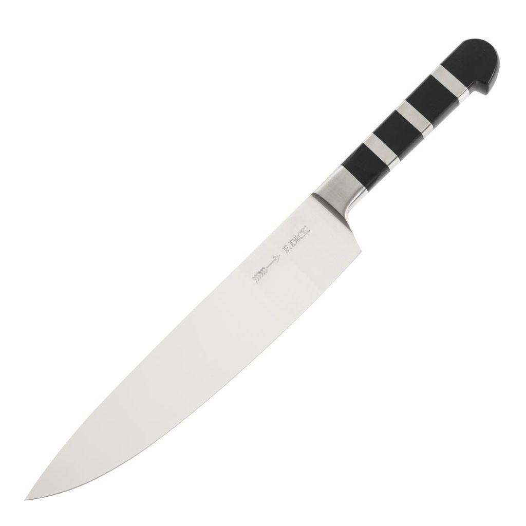 Dick 1905 aus einem Stück geschmiedetes Kochmesser 25,5cm Produktbild 