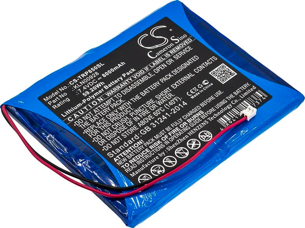 Batteria TECHTEK per Trimble SPS850 SPS855 | 8000mAh Lunga Durata