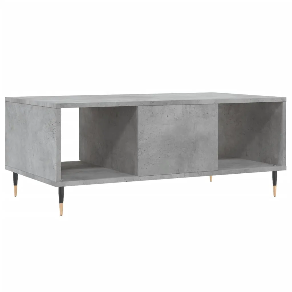 Tavolino da Caffè Grigio Cemento 90cm | Eleganza Urbana The Living Store - 9