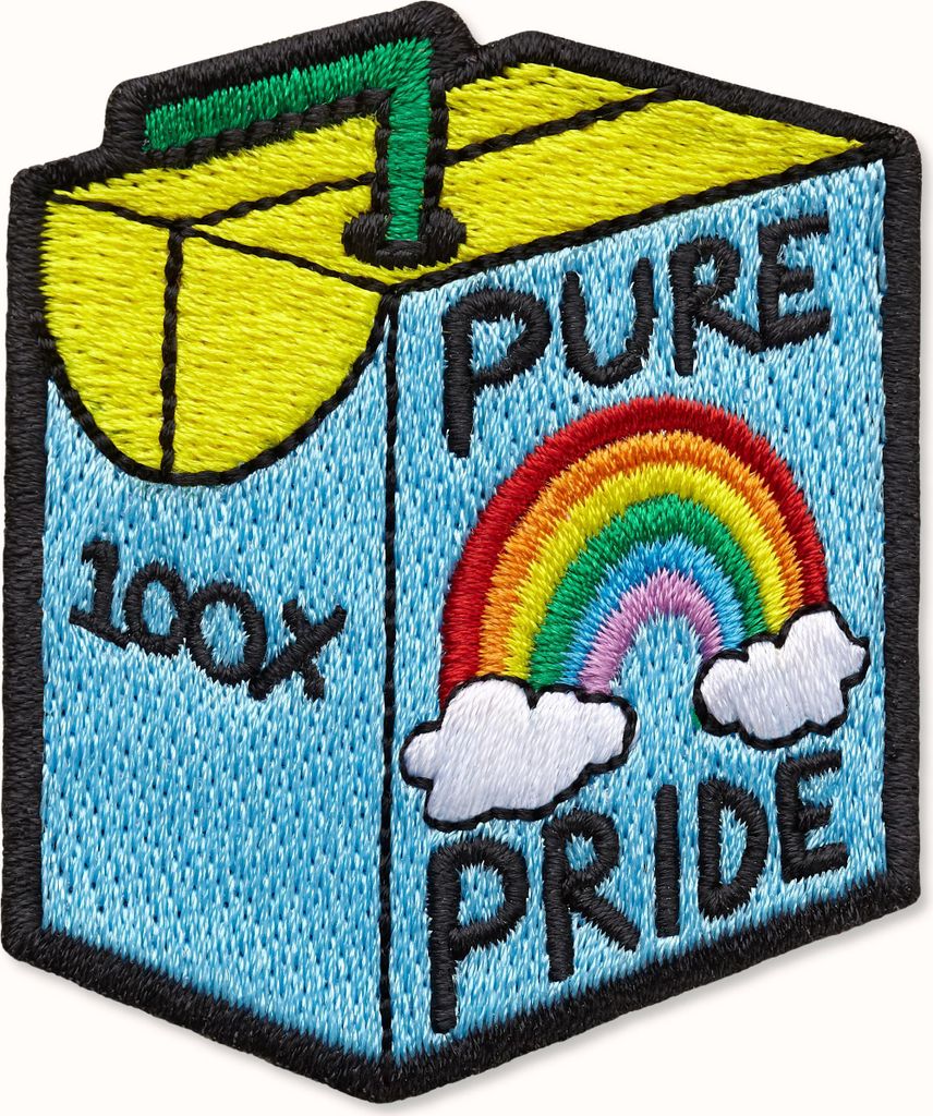 Moleskine Pride Saft Kollektion Klebeflicken Aufnäher für Notizbücher und Kalender