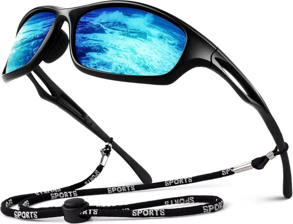 Migliori Occhiali da Sole Sportivi LINVO TR90 Polarizzati UV400