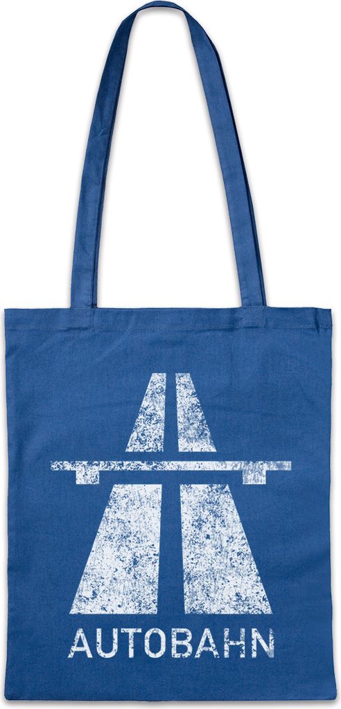 Urban Backwoods Autobahn, Stofftasche, Farbe: Royalblau Produktbild 