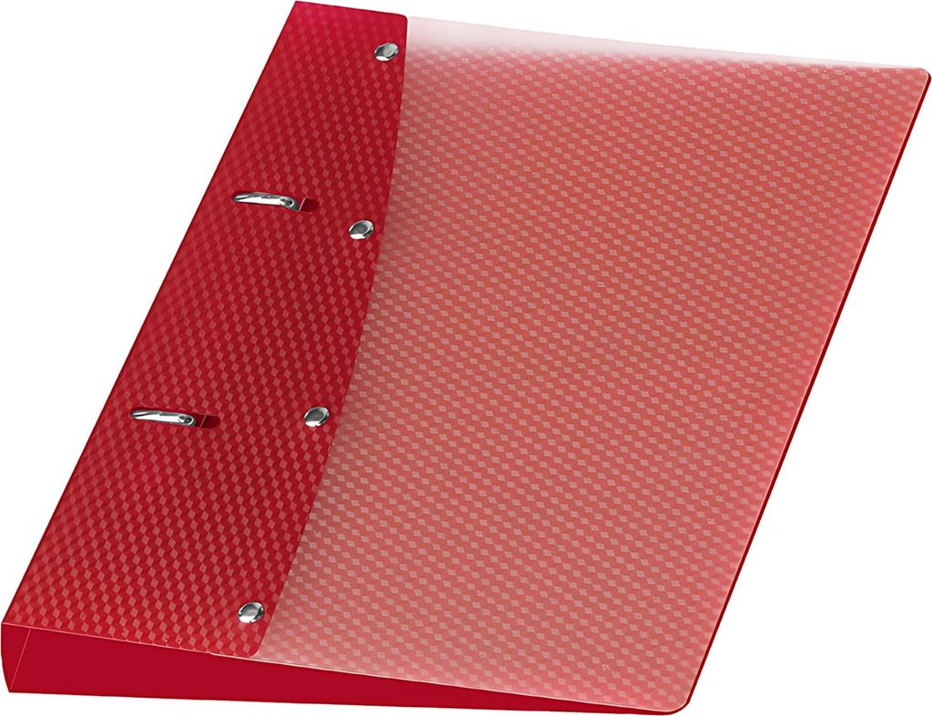 Veloflex Ringordner Diamond A5 rot 2-D-Ring-Mechanik 20 mm Produktbild 