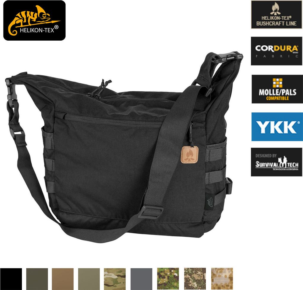 Helikon-Tex Buschcraft Cordura®-Tasche, olive green Produktbild 