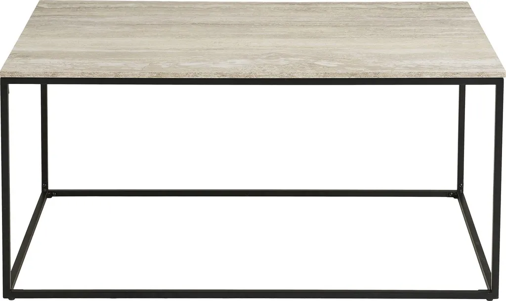 Vita Table basse avec rangement intégré et plateau relevable aspect chêne - 2