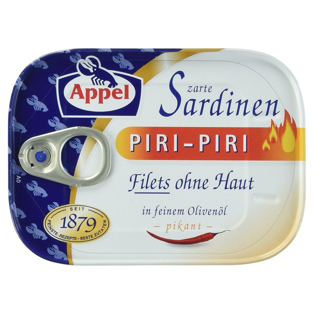APPEL Sardinenfilets Piri-Piri 105g Produktbild 