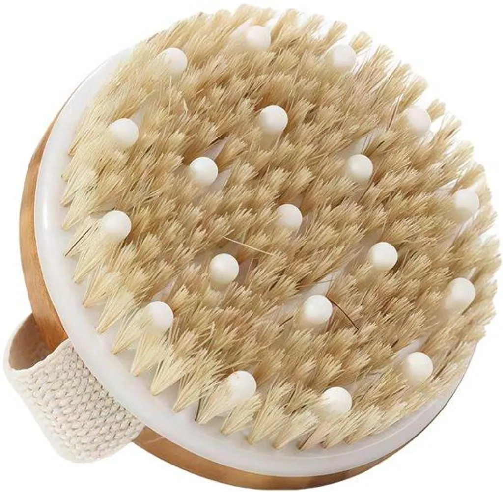 Brosse anti-cellulite et drainage lymphatique pour éliminer la peau d'orange
