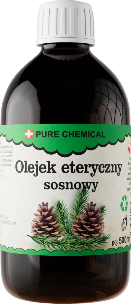 PURE CHEMICAL Huile de Pin Pure 0,5L - Solvant Naturel et Dégraissant