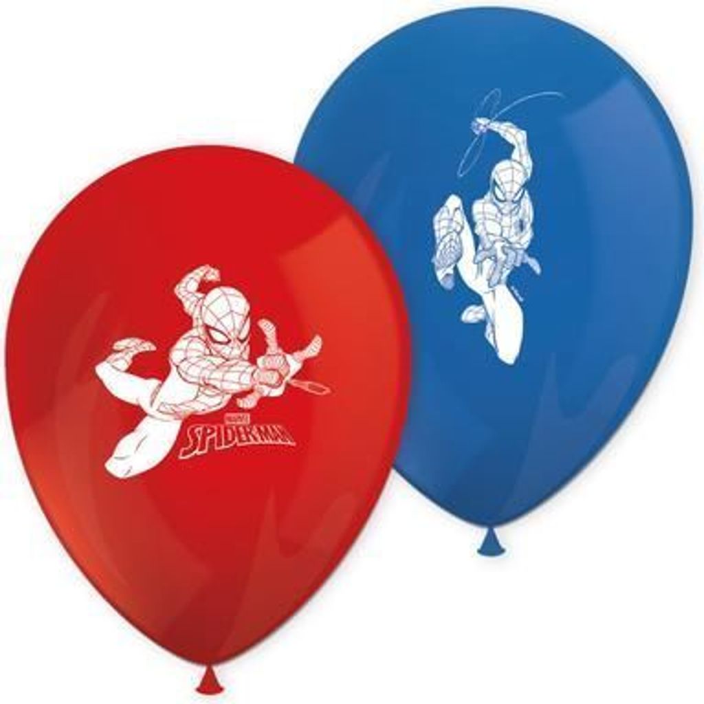 Spider-Man - Ballons - 8-pièces Image du produit 