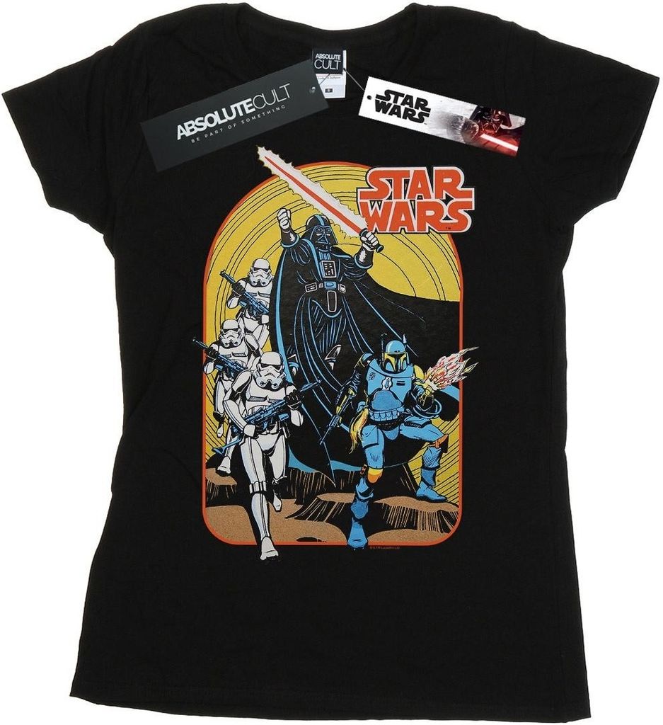 Star Wars - T-Shirt für Damen BI41968 (XXL) (Schwarz)