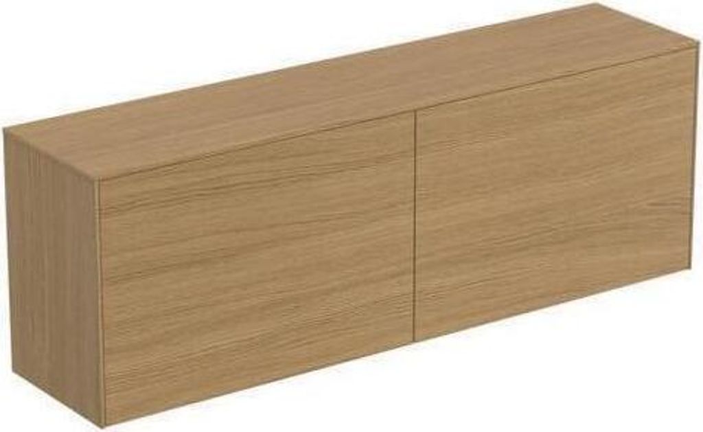 Schubladenfront CONCA links für WTU, 780x536mm Eiche hell Eiche hell
