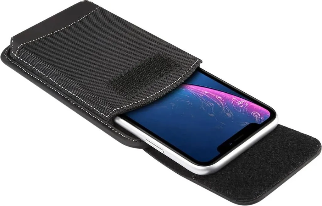 Custodia Fondina Da Cintura ODEMobile In Tela Nera Per Cellulare – Modello K5X – Robusta E Resistente