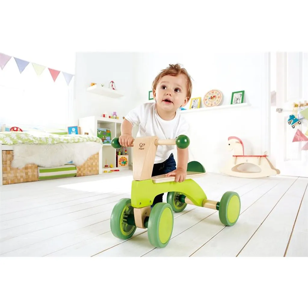 Roue Hape E0101 Push & Pull avec effets visuels et manche en bois - 11