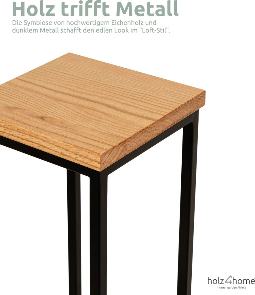 holz4home® Dekoständer aus massiv Eichenholz I Produktbild 3