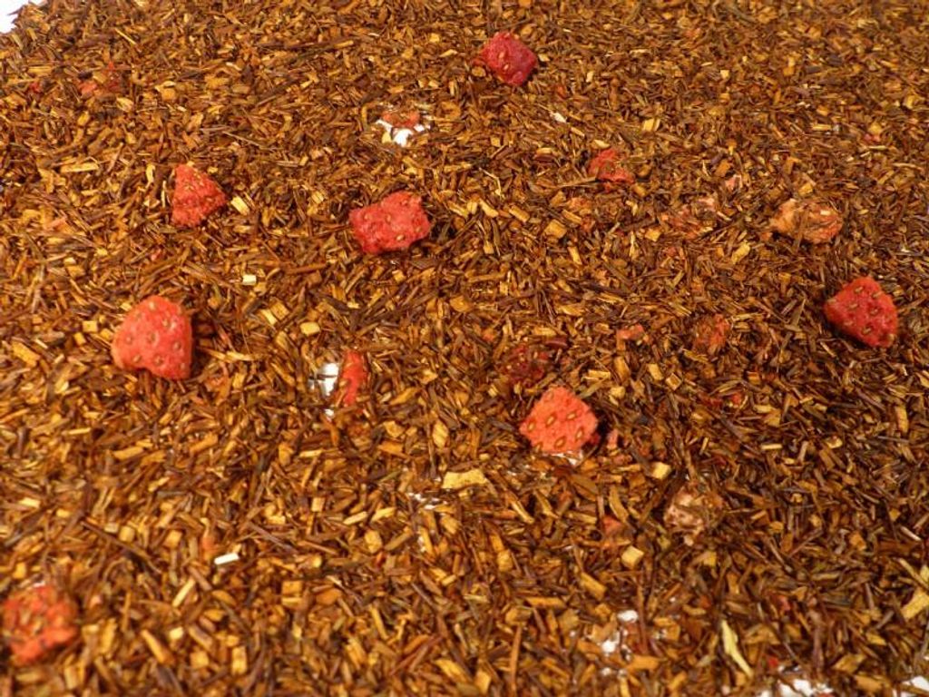 Erdbeere Vanille Rooibos Tee Naturideen® 100g Produktbild 