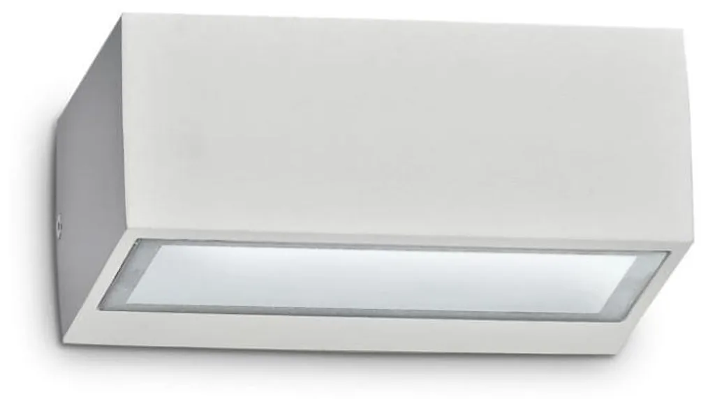 Applique murale blanche TWIN : éclairage compact pour couloirs sombres