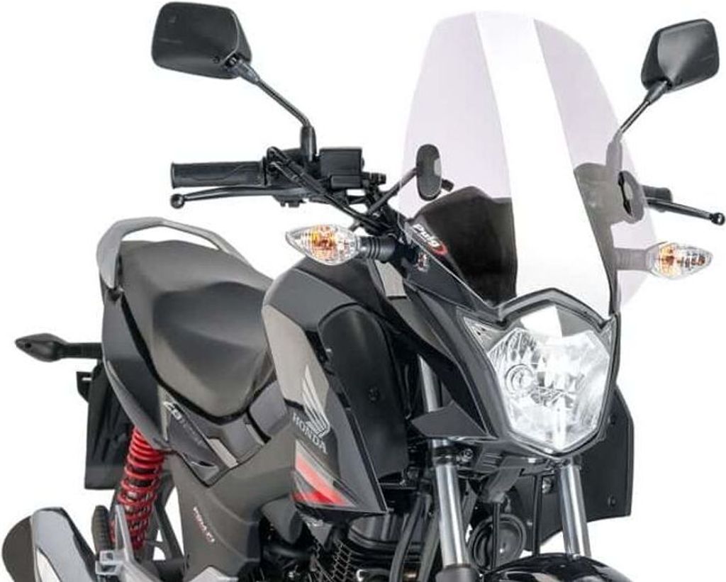 PUIG 7726W New Generation Sport passend fuer HONDA CB125F Transparent
