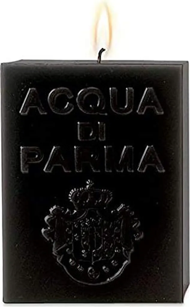 Bougie Parfumée Ambre Black Cube 1000g - Créez une Ambiance de Luxe