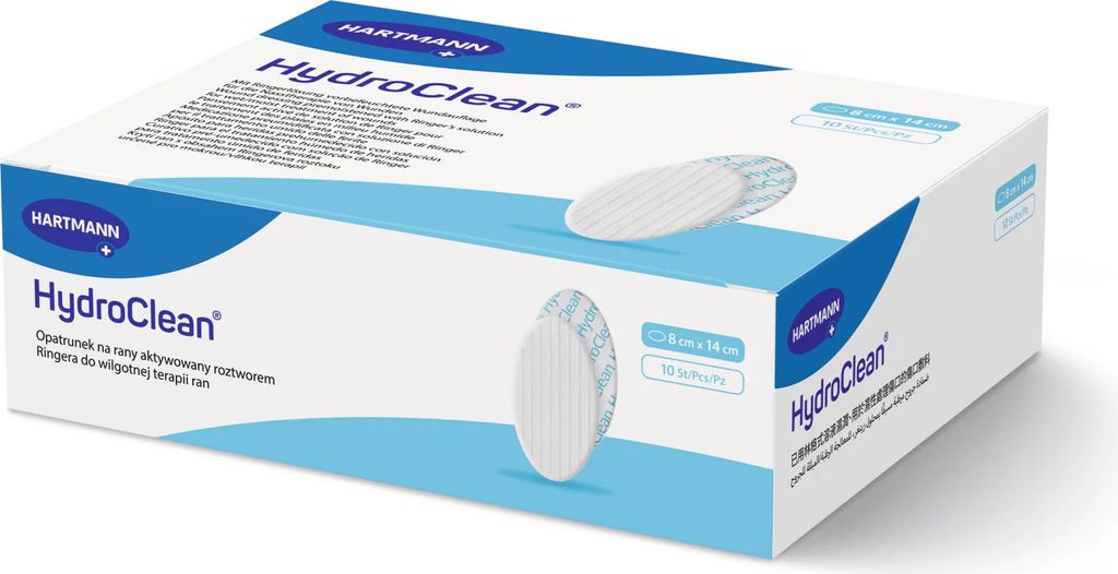 Hartmann HydroClean 8x14cm oval P10 | Packung (10 Stück)