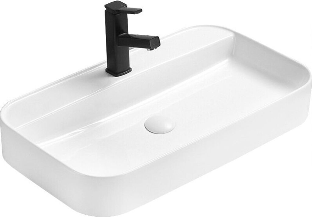 Mexen Sofia Aufsatzwaschbecken 70 x 40 cm, Weiß - 22157000