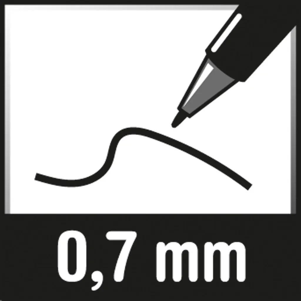 Matita Rotring Tikky RETRO Rosso Metallizzato 0.7mm | Stile e Qualità