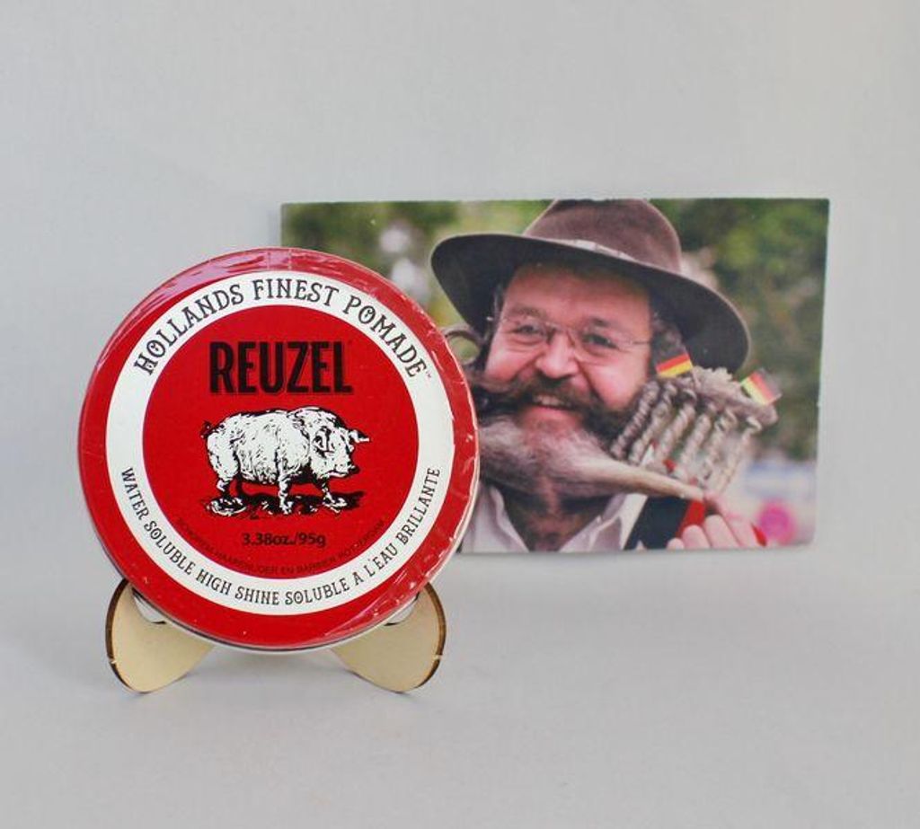 Pomade pour cheveux brillants (Red Pomade Water Soluble), Image du produit 