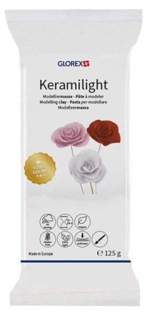Glorex Keramilight 125 g, weiß Produktbild 