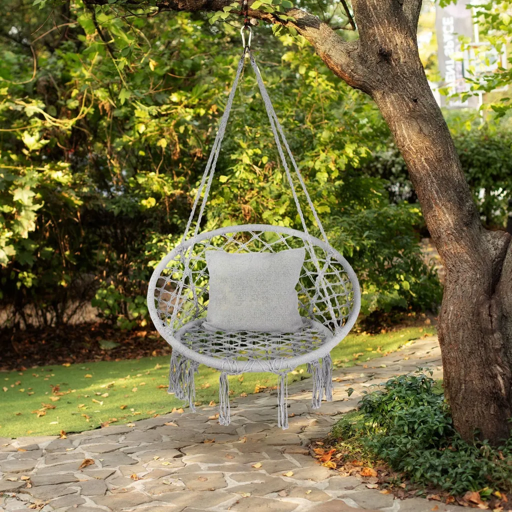 Fauteuil suspendu de relaxation intérieur et extérieur pour balcon - 6