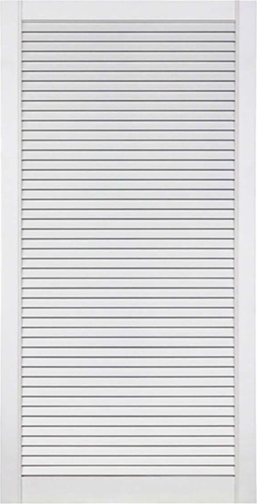 ben+camilla.com offene Lamellentür 99,3x49,4cm weiß PREMIUM LACKIERT Massivholz Kiefer