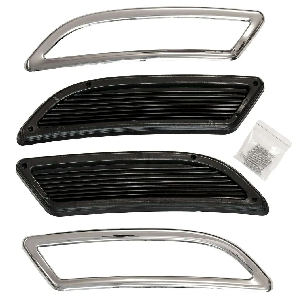 Kit Décoration Échappement Chrome pour Customisation Renault Megane 4 - 2