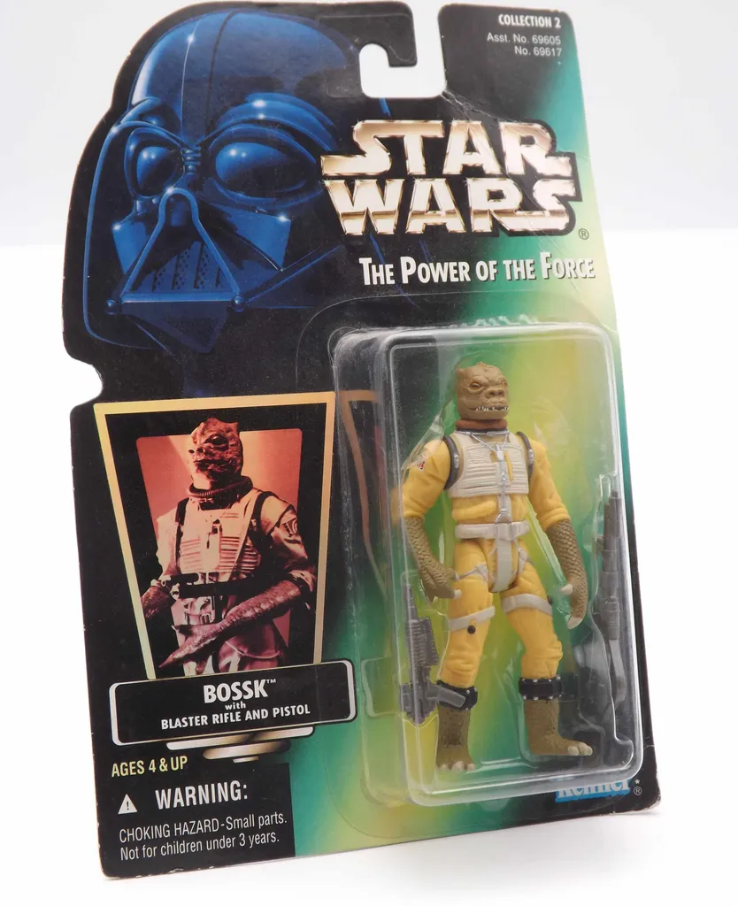 Figurine Bossk Star Wars POTF Kenner 1996 Collection 2 Objet de Culte