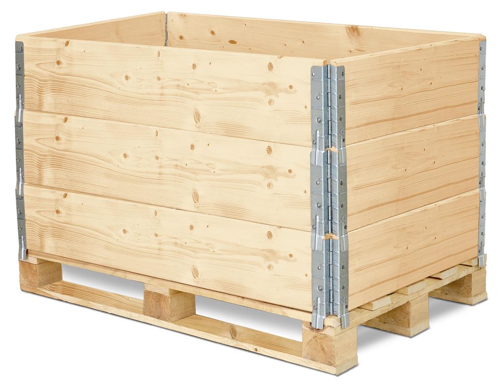 Garronda 3 Stück Holzaufsatzrahmen für Palette Produktbild 