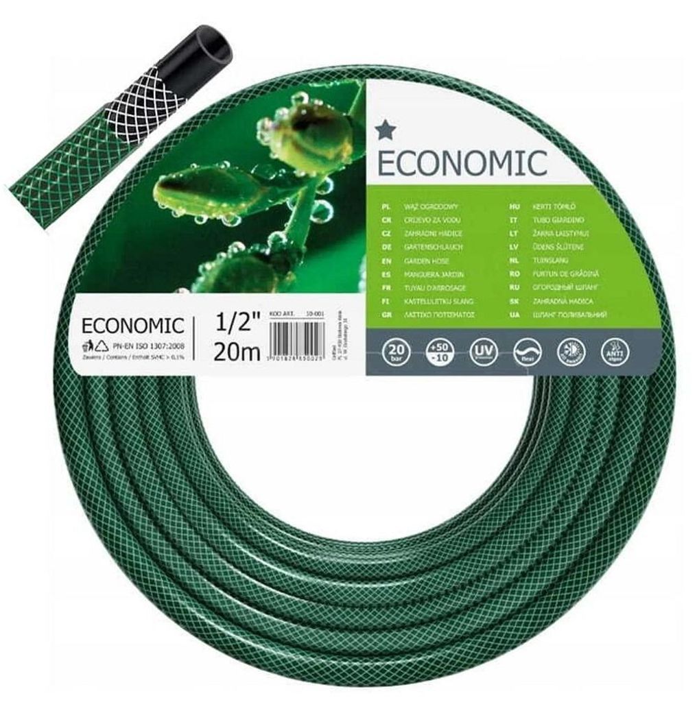 20m 1/2" Gartenschlauch 3-Schicht Schlauch Garten Produktbild 