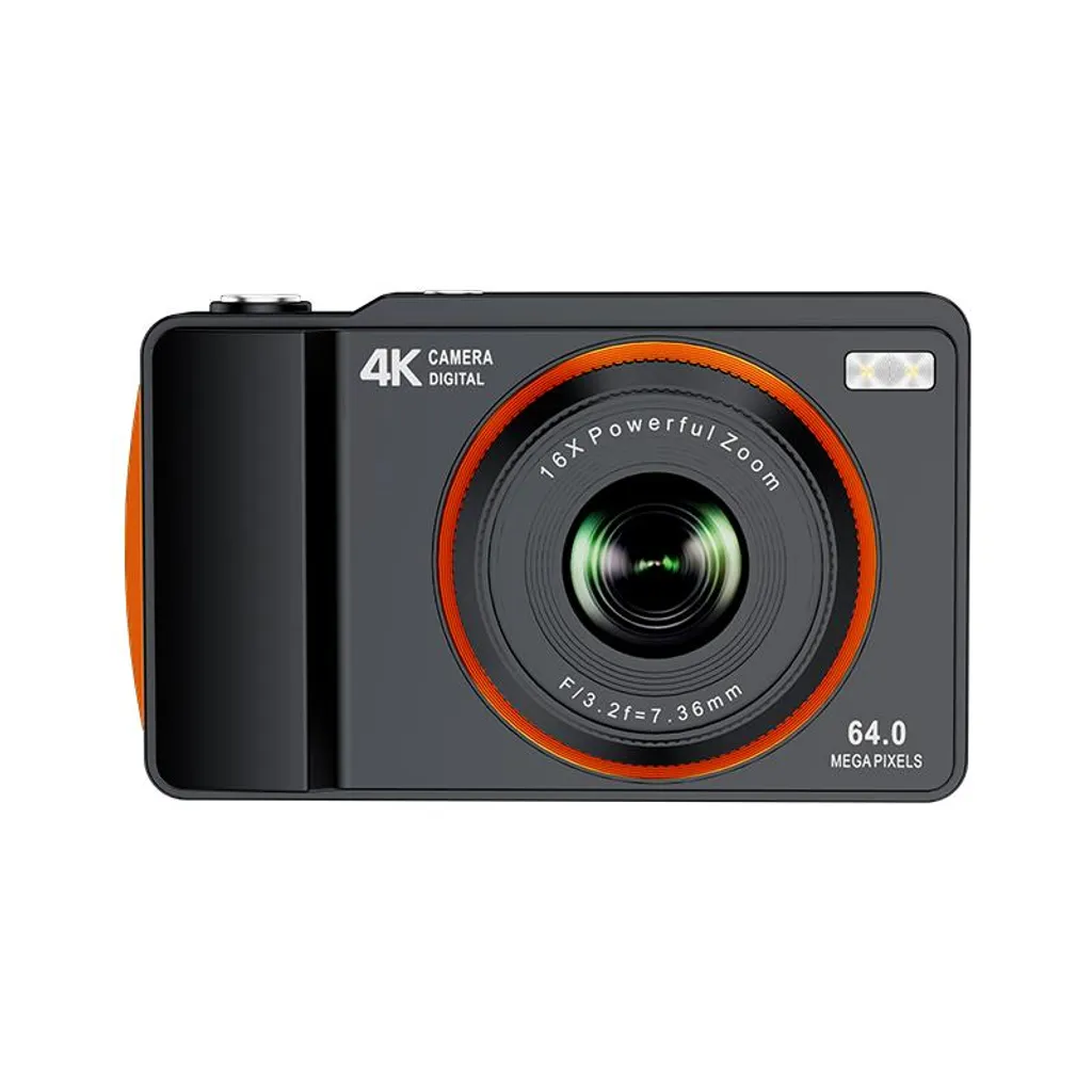 Appareil Photo 4K pour Débutant avec Double Caméra et Carte SD 64Go H14