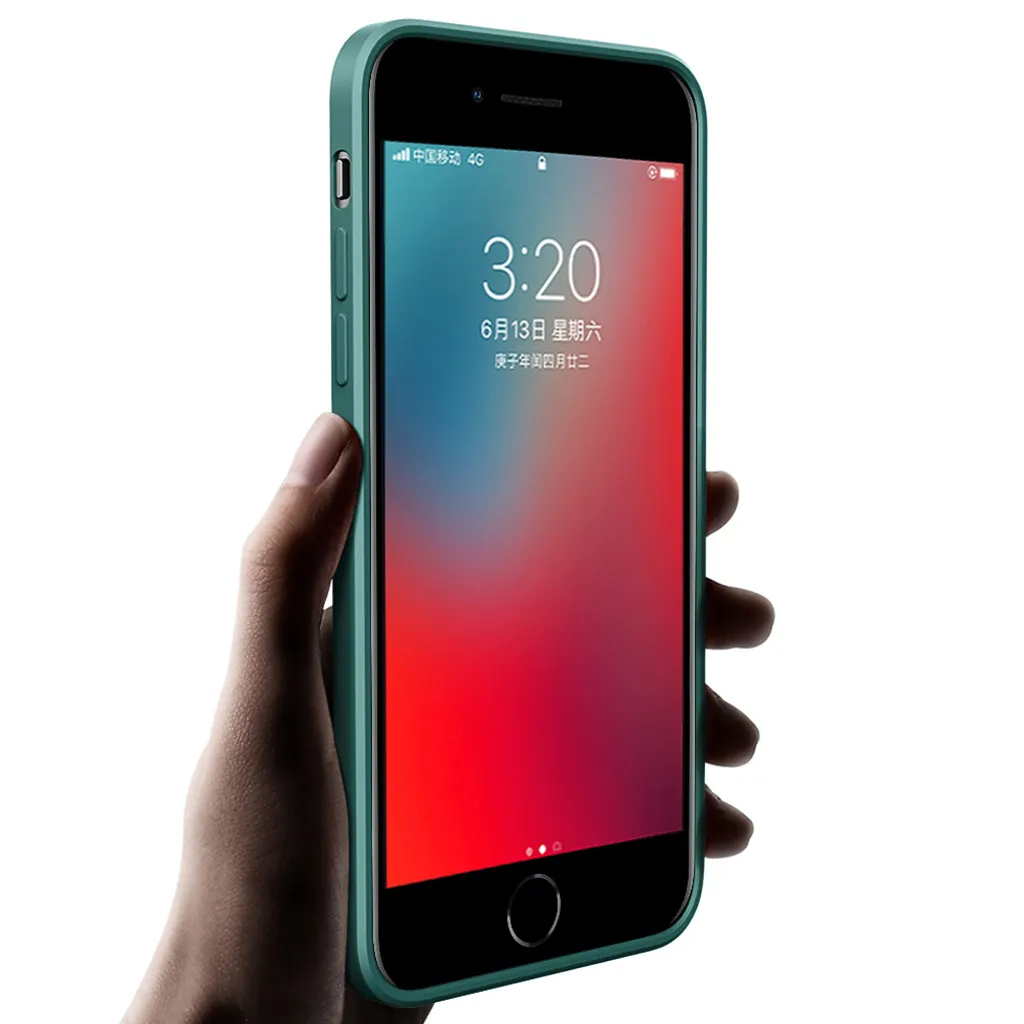 Custodia per iPhone 8 Plus Silicone Liquido - Qualità Garantita - 5