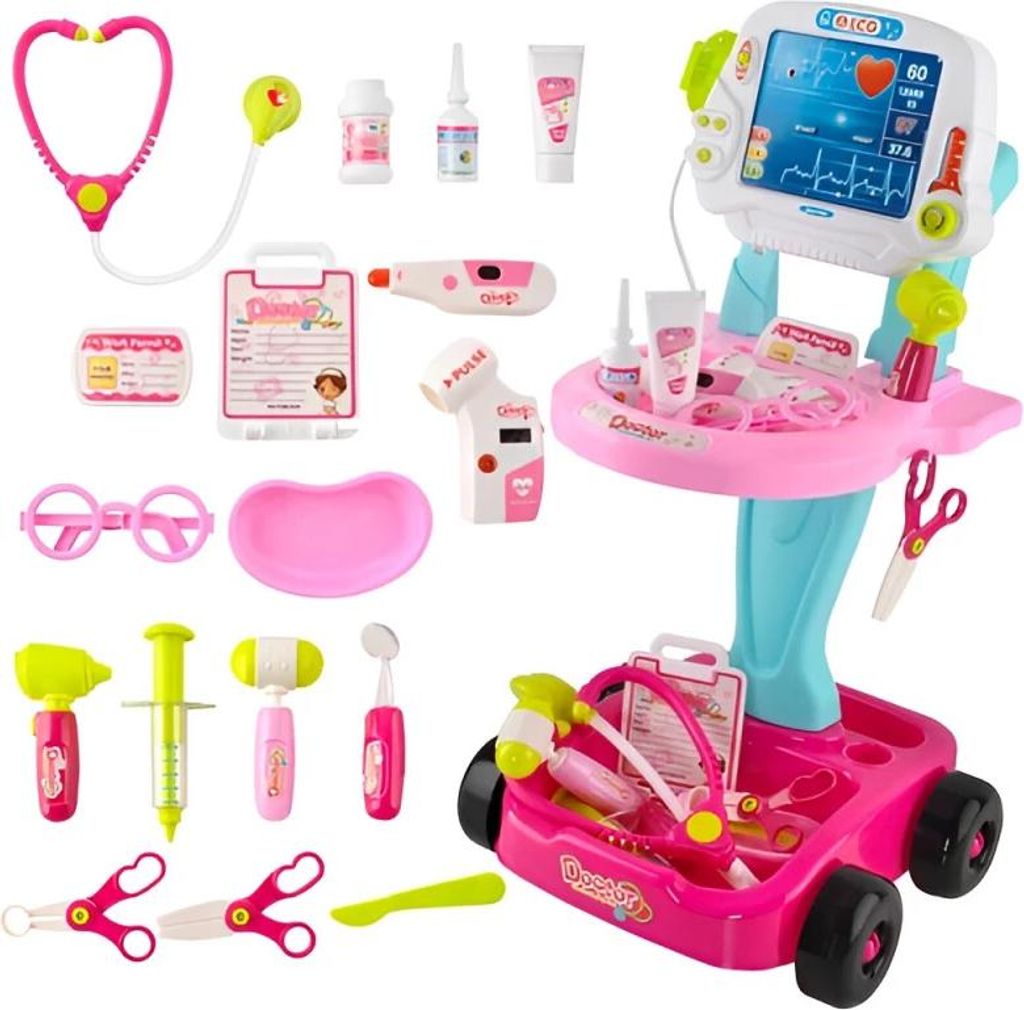 Set Little Doctor - Passeggino rosa Immagine del prodotto 