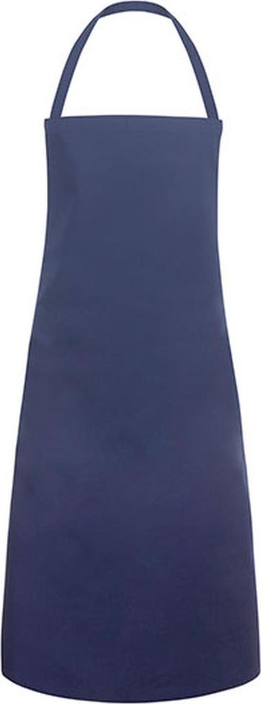 Karlowsky Latzschürze BASIC 75 x 100 cm unisex Polyester/Baumwollmix Marine
