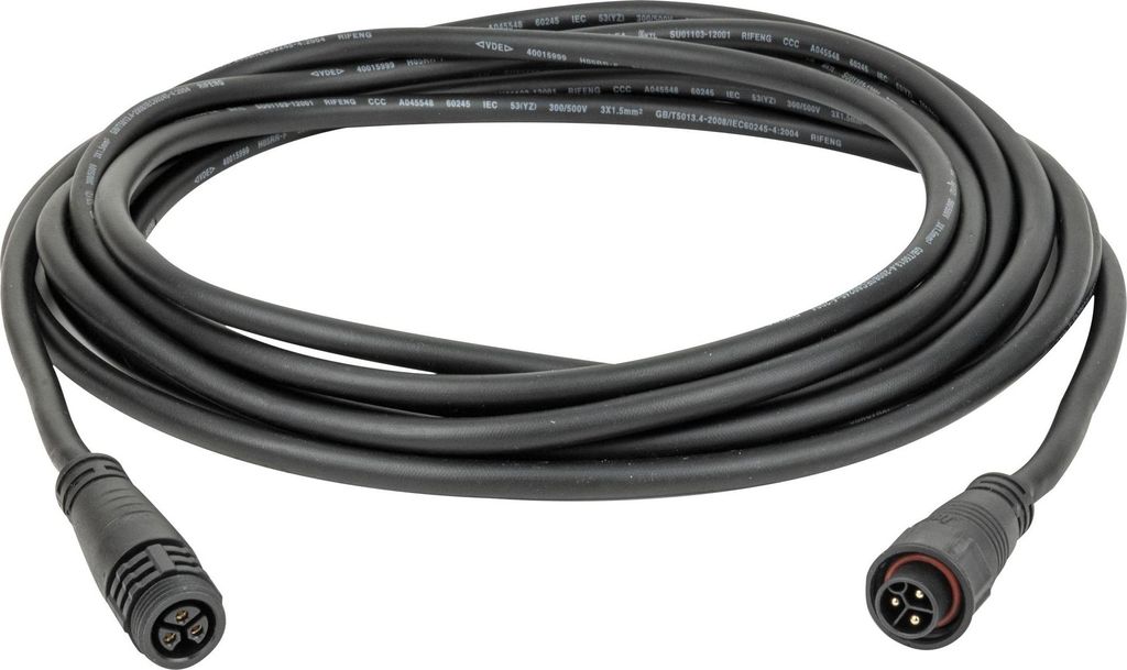 Artecta IP67 Power Extension Cable Wasserdicht - schwarz - 1,5 m