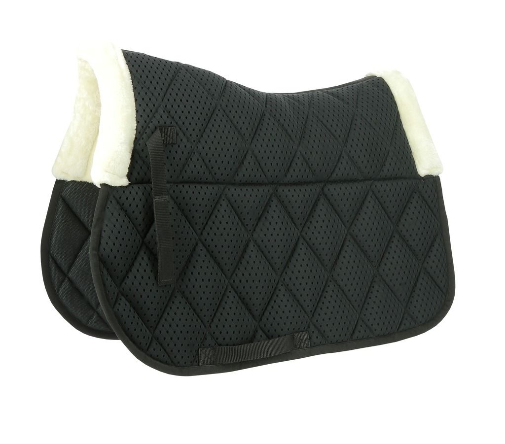 Equithème Schabracke Pro Air, Größe:Warmblut, Farbe:grün