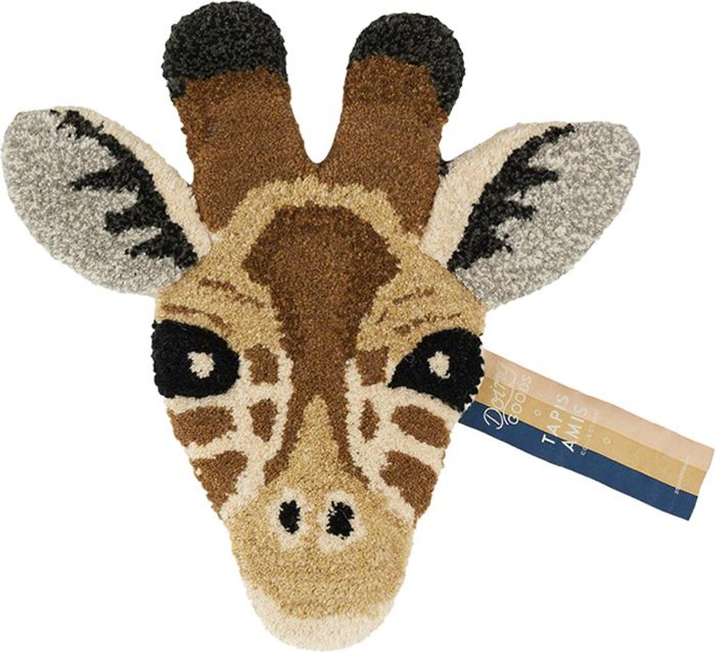 Doing Goods Gimpy Giraffenkopf-Teppich - Brown | Teppiche