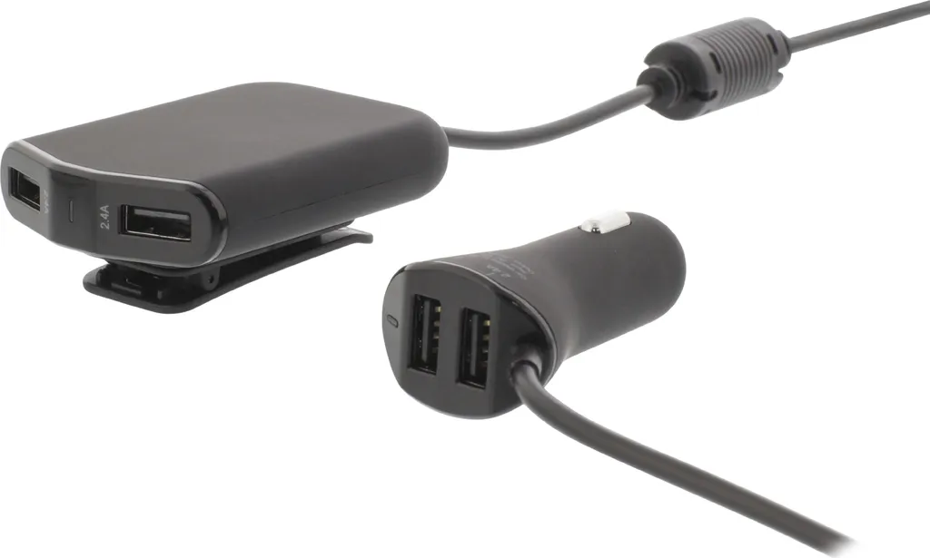 Caricabatterie Auto 4 USB per Famiglia - Addio Disputa per la Ricarica