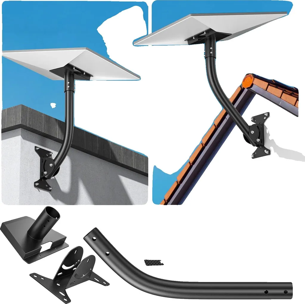 Staffa Montaggio Universale 360° - Robusta Serie 01 per Monitor e TV