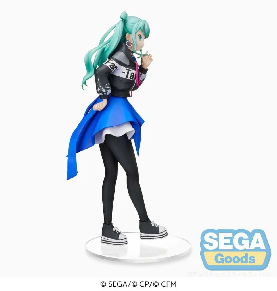 Figurine Miku Street Sekai 21 cm Version SPM Détails Haute Qualité - 8