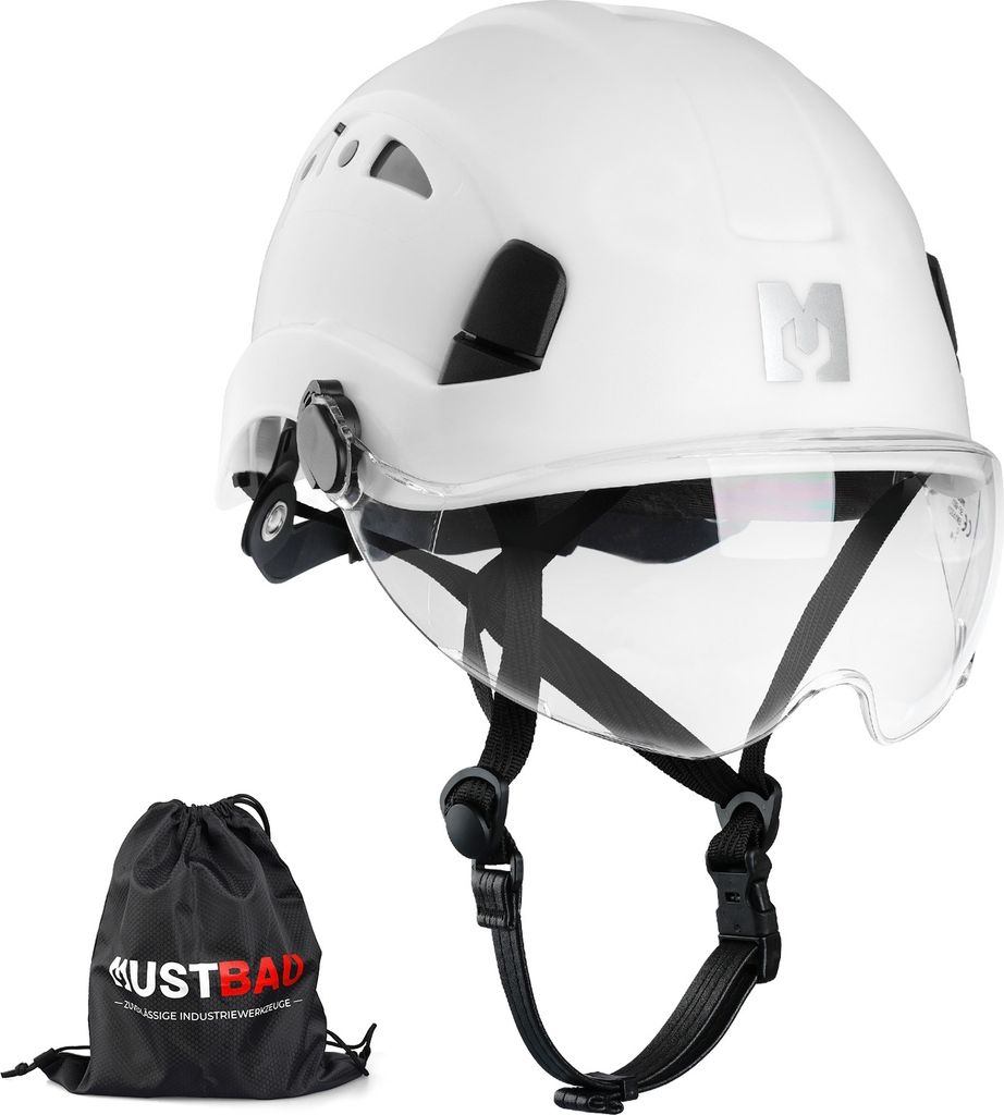 Helm HSE06S mit gefütterten Schaumstoffpolstern für Bergsteigen, BAU, Gartenarbeit, Schweißabsorption und Wärmeableitung